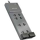 BELKIN BE108200 06 8 outlet 3390 joules surge protector