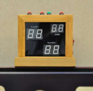   to offer the 2 player electronic scoreboard by berner billiards for