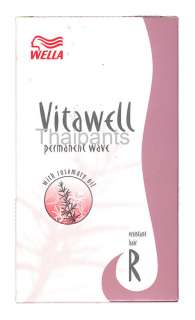 Vitawell R Perm Lotion is designed for resistant hair which is 