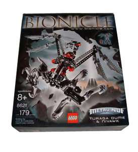 Lego Bionicle Warriors Turaga Dume and Nivawk 8621  