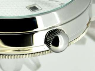   43mm Mesh grain White dial Special@9 Automatic watch seagull movement