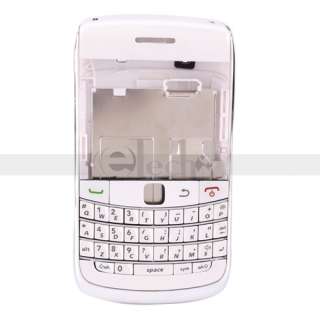 Silver Frame+White Full Housing for Blackberry Bold 9700(White Battery 