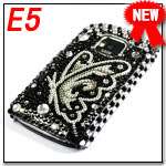 BLING RHINESTONE CASE COVER POUCH FILM FOR NOKIA E5 /10  