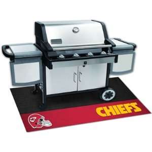  Kansas City Chiefs BBQ Grill Mat Patio, Lawn & Garden