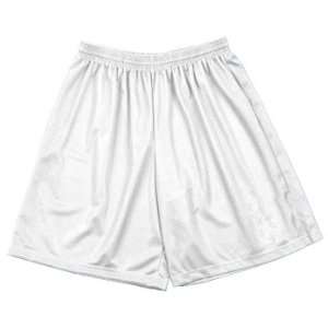  A4 9 Adult Utility Mesh Basketball Shorts WHITE A3XL (9 