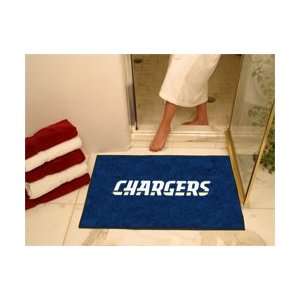  NFL San Diego Chargers Bathroom Rug / Bathmat Sports 