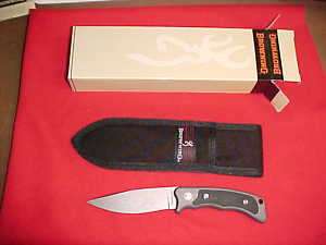 Browning Super Lite Medallion Fixed Blade Knife #132  
