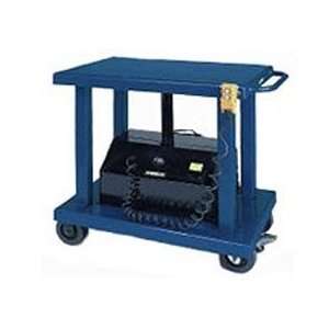  Battery Operated Work Positioning Post Lift Table 6000 Lb 