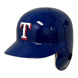   Texas Rangers Official Batting Helmet   Left Flap