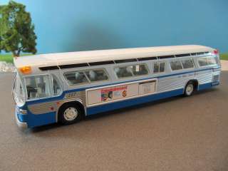   Model Replica GM Fishbowl San Diego Transit Bus #54501 NIB 150  