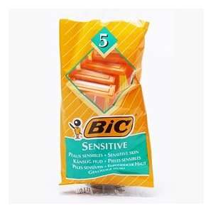  BIC Classic Disposable Razors for Sensitive Skin (40 x 5 