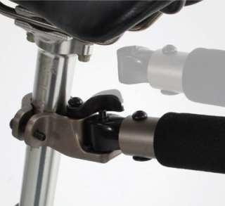 The Travoy attaches and detaches from your bike in seconds, thanks to 