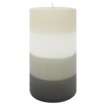 Modern Serenity Layered Pillar Candle   4x8