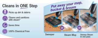 BISSELL Steam & Sweep Hard Floor Cleaner, 46B4 