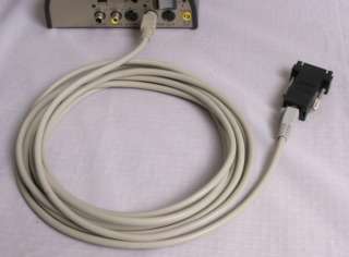 Sony EVI D30 VISCA PTZ Control Cable EVI D70 D100 12ft  