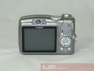Canon PowerShot A710 IS 7.1MP Digital Camera Silver Nice 