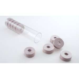  Clear Glide Polyester Pre Wound Bobbins Tube of 8 Size M 