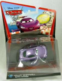 Disney CARS 2 Deluxe Holley Shiftwell Wings #2 Diecast  