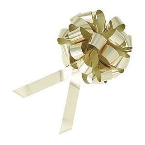  Metallic Colored Pull Bows   Silver 