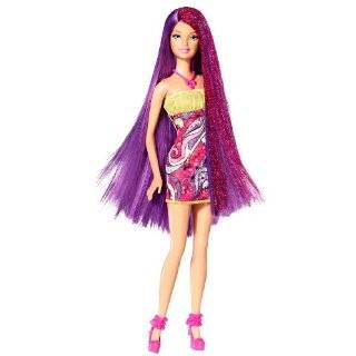 Barbie   Hairtastic Salon Barbie Doll   Purple Hair