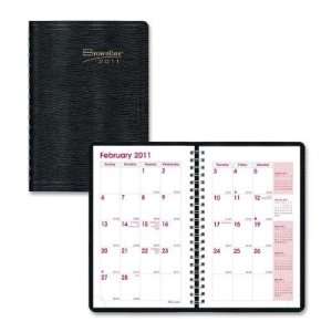  Brownline Monthly Pocket Planner (CB5629BLK) Office 