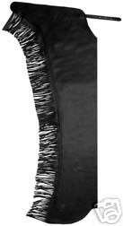 NEW Youth Pleather Smoothie Black Equitation Chaps S  