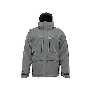 com Burton Hellbrook Jacket (Quarry Workwear Stripe) Medium   Jackets 