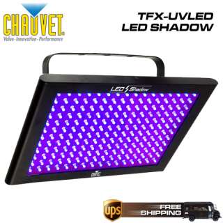 CHAUVET LED SHADOW TFX UVLED LED BLACKLIGHT UV ULTRA VIOLET PANEL 