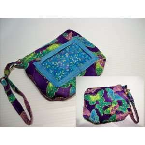  Quilted Butterfly ID Purse 