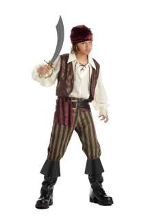 Rogue Pirate Buccaneer Child Boy Costume  