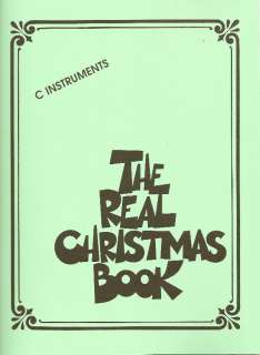 REAL CHRISTMAS SONG BOOK C Instruments Sheet Music PVG  