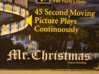 MR. CHRISTMAS MOVING PICTURE PROJECTOR OUTDOOR 10 MOVIES PLAYS 