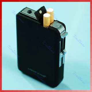 Lighter Cigarette Case Box Holder Windproof Dispenser  