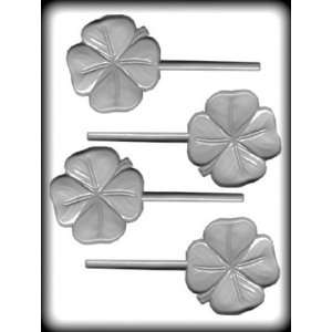 Four Leaf Clover Sucker Hard Candy Mold Grocery & Gourmet Food