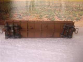 HO VINTAGE OLD 1950s HOPPER METAL FREIGHT CAR MANTUA COUPLERS  