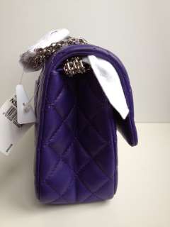 55 Reissue Chanel Flap Purple Violet Lilac Medium Lambskin 226 11P 