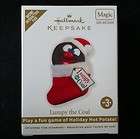 2011 Hallmark Lumpy The Coal Interactive Fun Ornament H