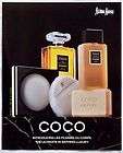 Vintage 1987 Coco Perfume by Chanel Magazine Ad