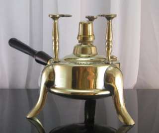 Brass Turkish Coffee Maker alcohol burner table top HP  