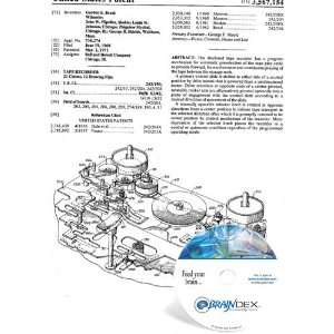  NEW Patent CD for TAPE RECORDER 