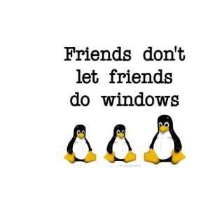    Friends dont let friends do windows Coffee Mug