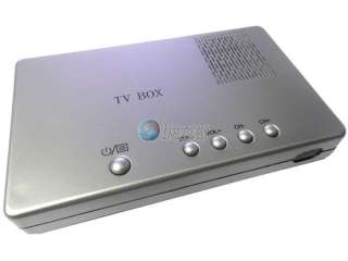 External LCD VGA PC TV Tuner Box NTSC PAL I B/G AV In  