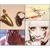Lady Gaga Fashion Punk Cool Finger Nail Snake Design Rings (3 Color 