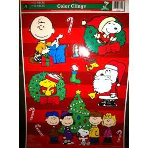  A Charlie Brown Christmas Oh Christmas Tree Color Clings 