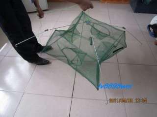  80cmX80cm Crab fish Minnow Fishing Trap Cast Net Can be 