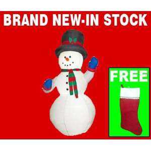   Outdoor Christmas Lawn Decoration With Free Stocking 