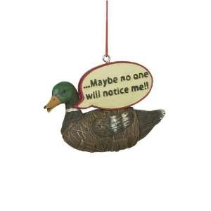  Duck in Camo Christmas Ornament