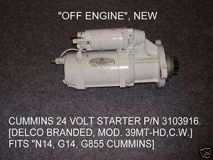 Cummins Starter # 3103916 Off Engine  