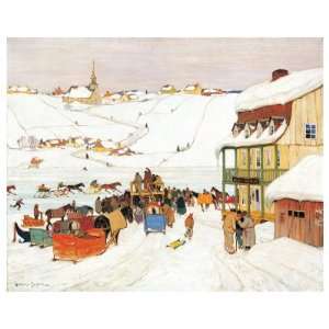   Giclee Poster Print by Clarence Alphonse Gagnon, 50x40