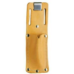 Tan Leather Sheath Holster for Box Cutter  